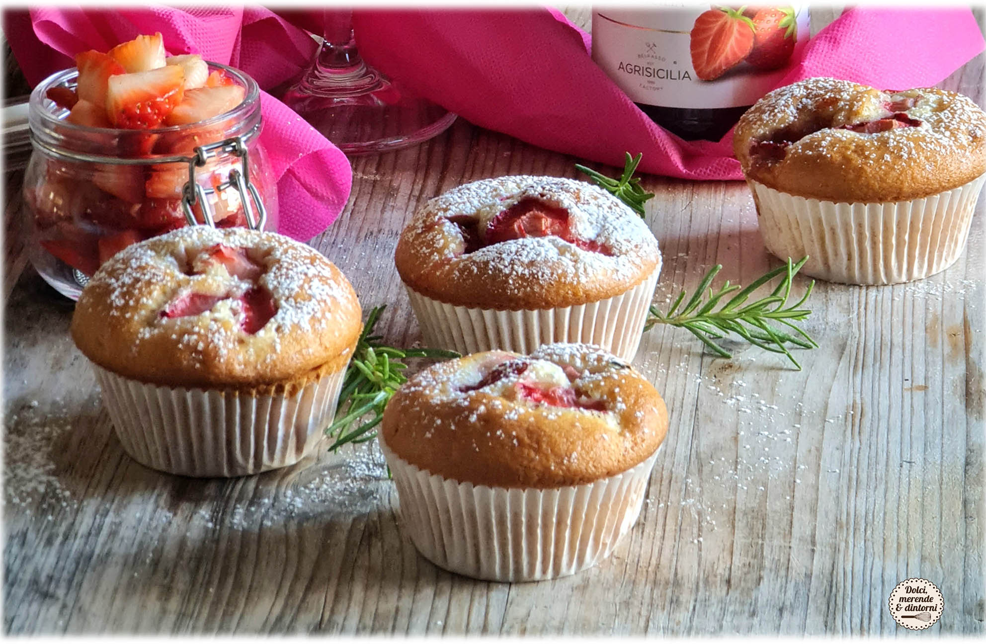 muffins all fragole
